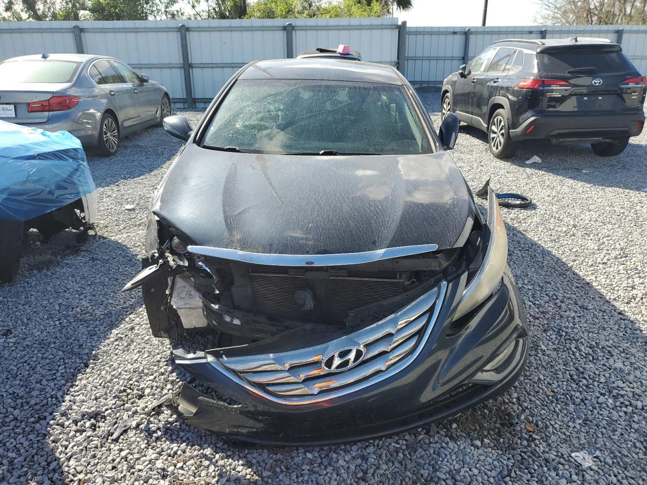 2013 Hyundai Sonata VIN 5NPEC4AC1DH765191 Copart auction photo, front end damage thumbnail 5