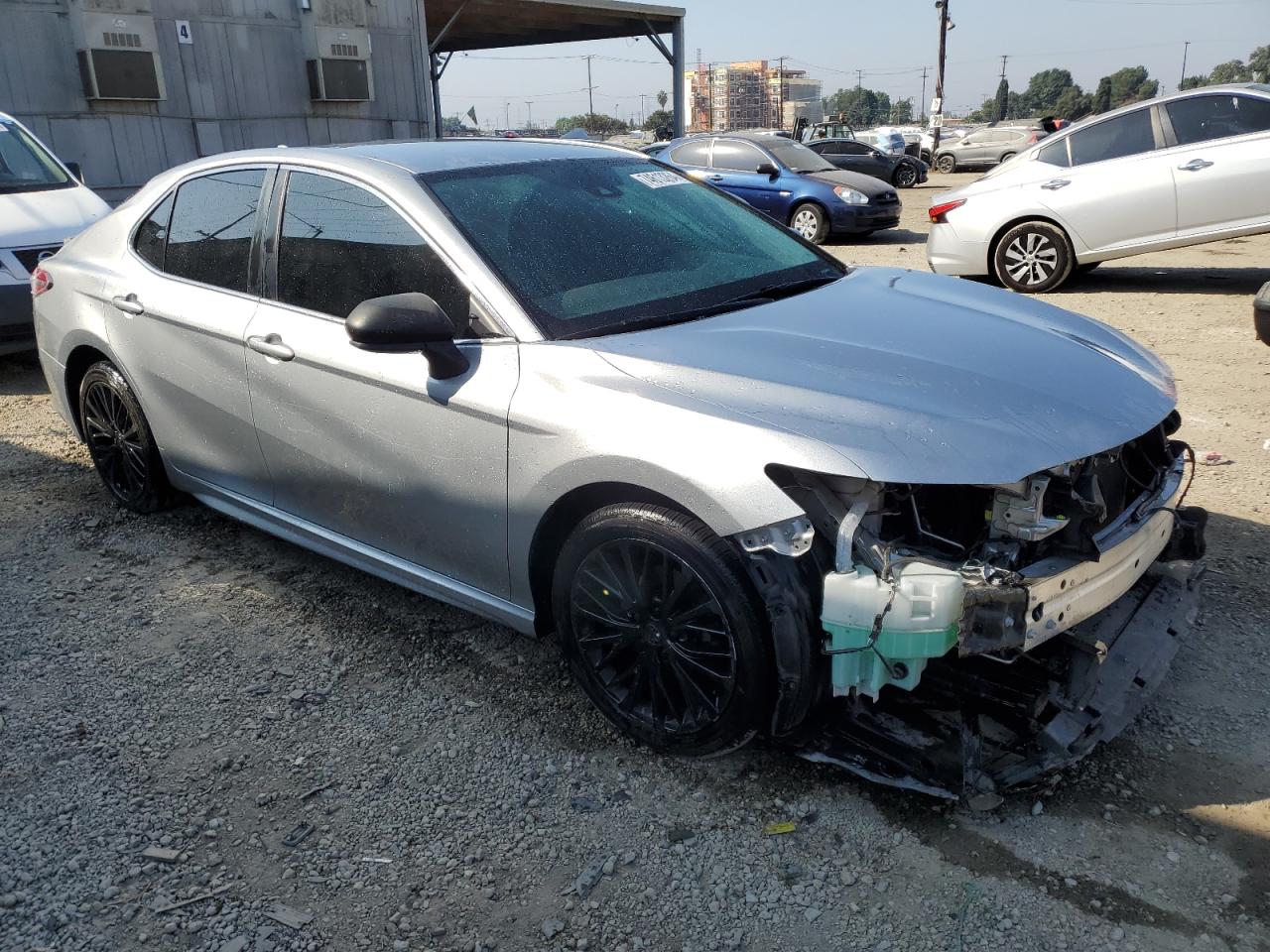 2019 Toyota Camry VIN 4T1B11HK0KU267633 Copart auction photo, front end damage thumbnail 4