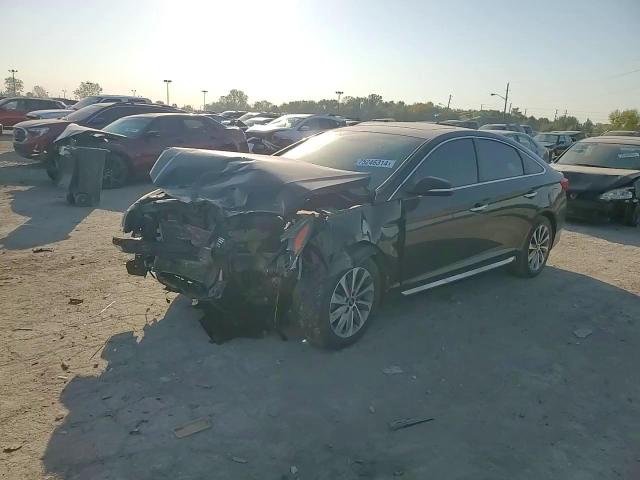 2017 Hyundai Sonata VIN 5NPE34AF3HH469539 Copart auction photo, front end / minor dent/scratches damage thumbnail 10