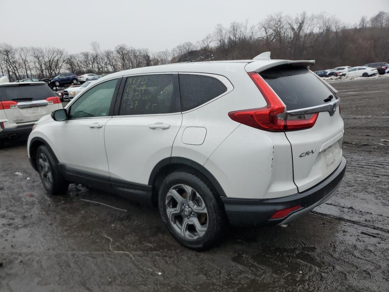 2019 Honda CR-V VIN 2HKRW2H56KH674094 Copart auction photo, normal wear damage thumbnail 2