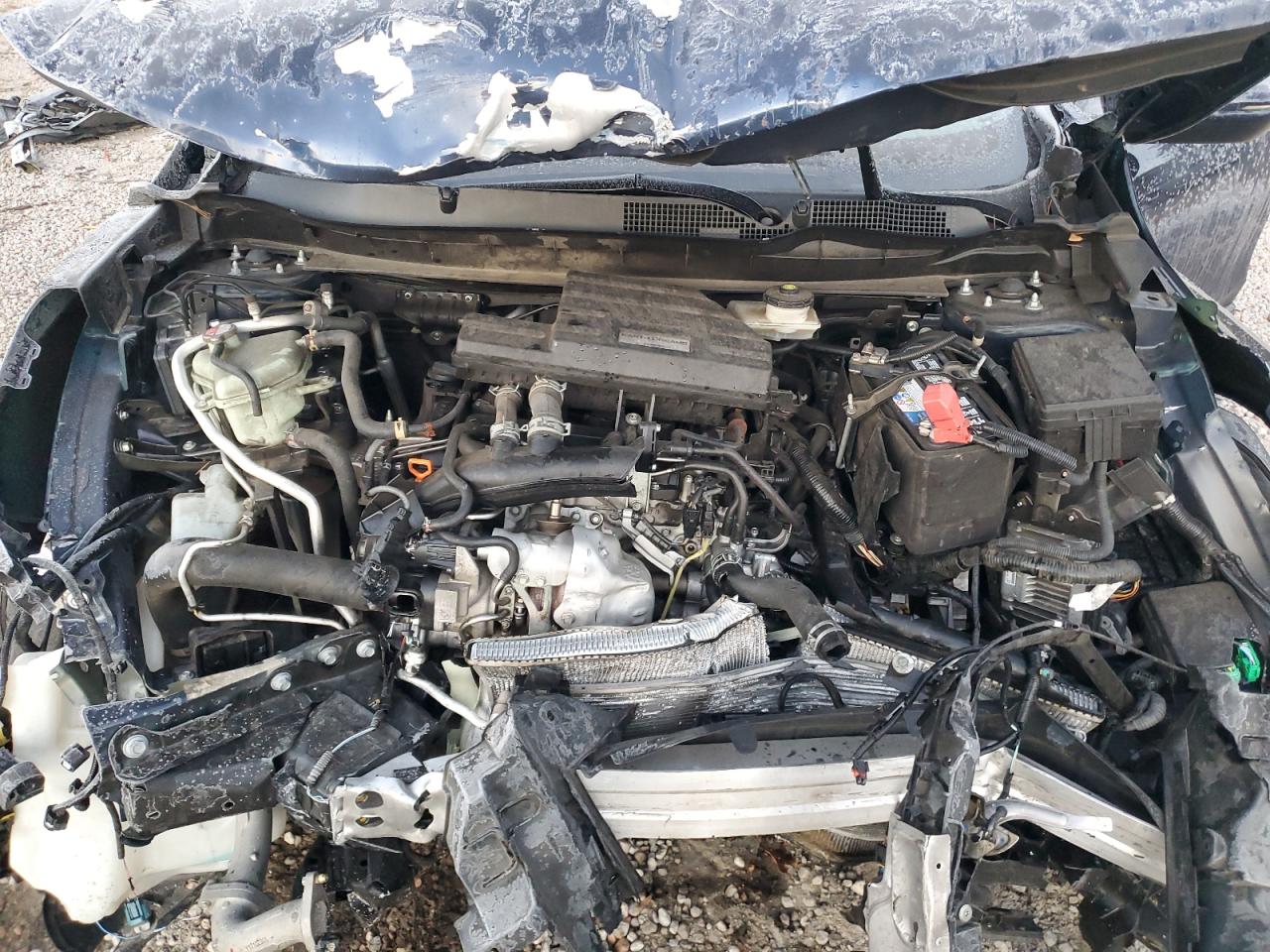 2018 Honda CR-V VIN 2HKRW2H81JH629265 Copart auction photo, front end damage thumbnail 12