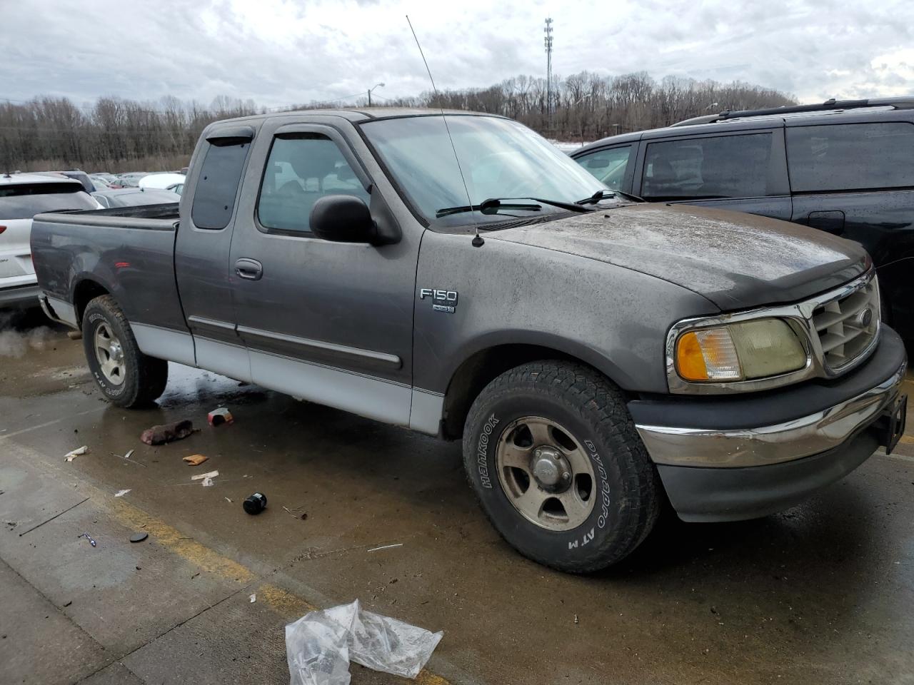 2003 Ford F-150 VIN 1FTRX17W23NA50862 Copart auction photo, rear end / side damage thumbnail 4