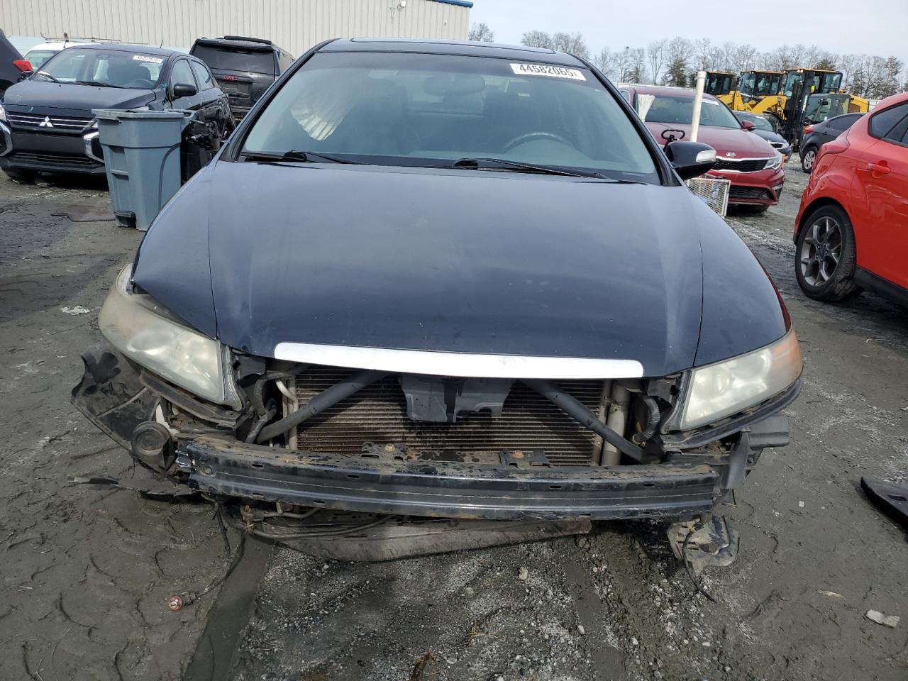 2007 Acura TL VIN 19UUA662X7A032521 Copart auction photo, front end / side damage thumbnail 5