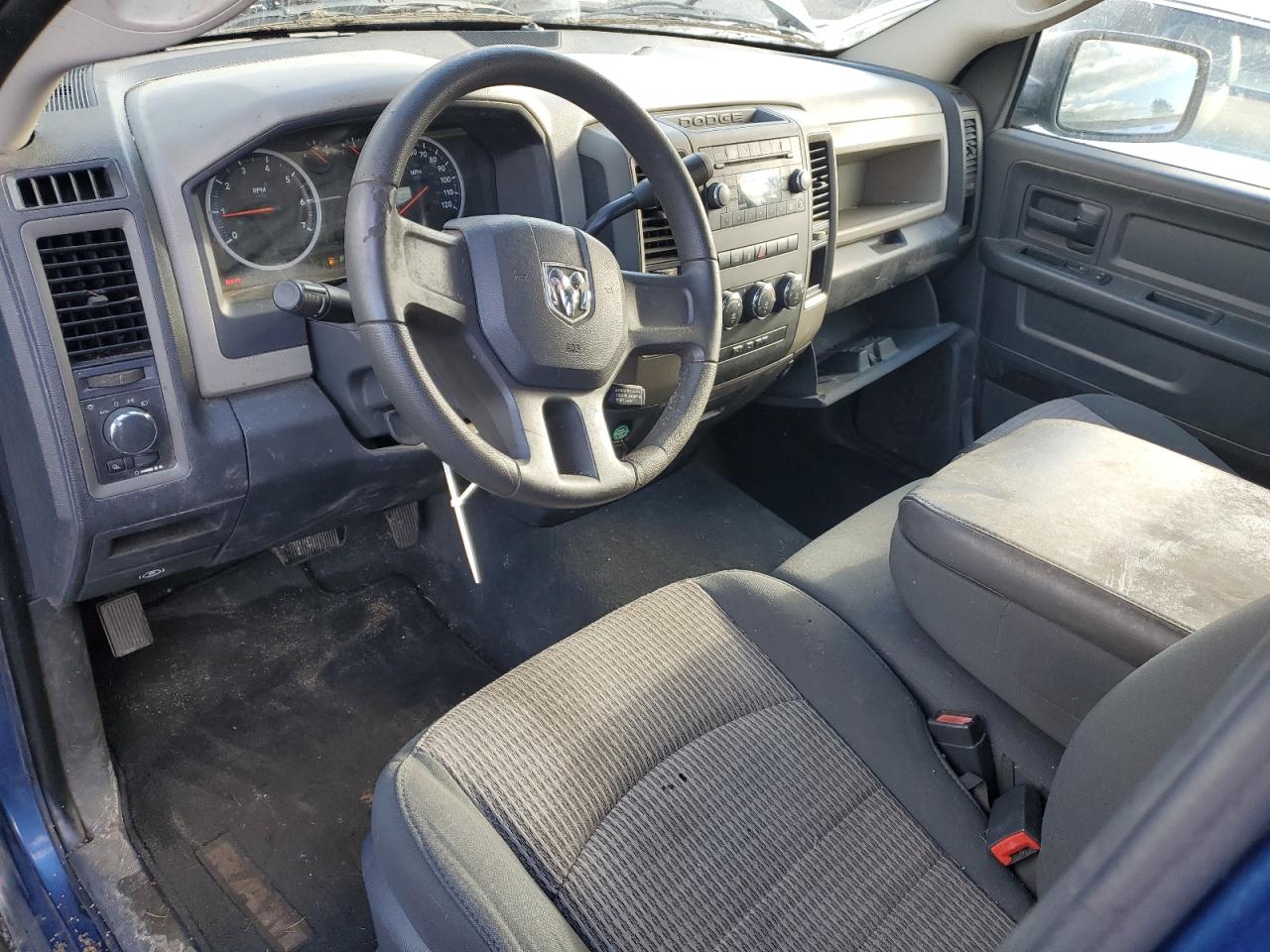 2011 Dodge RAM VIN 1D7RB1GT3BS612097 Copart auction photo, rear end damage thumbnail 8