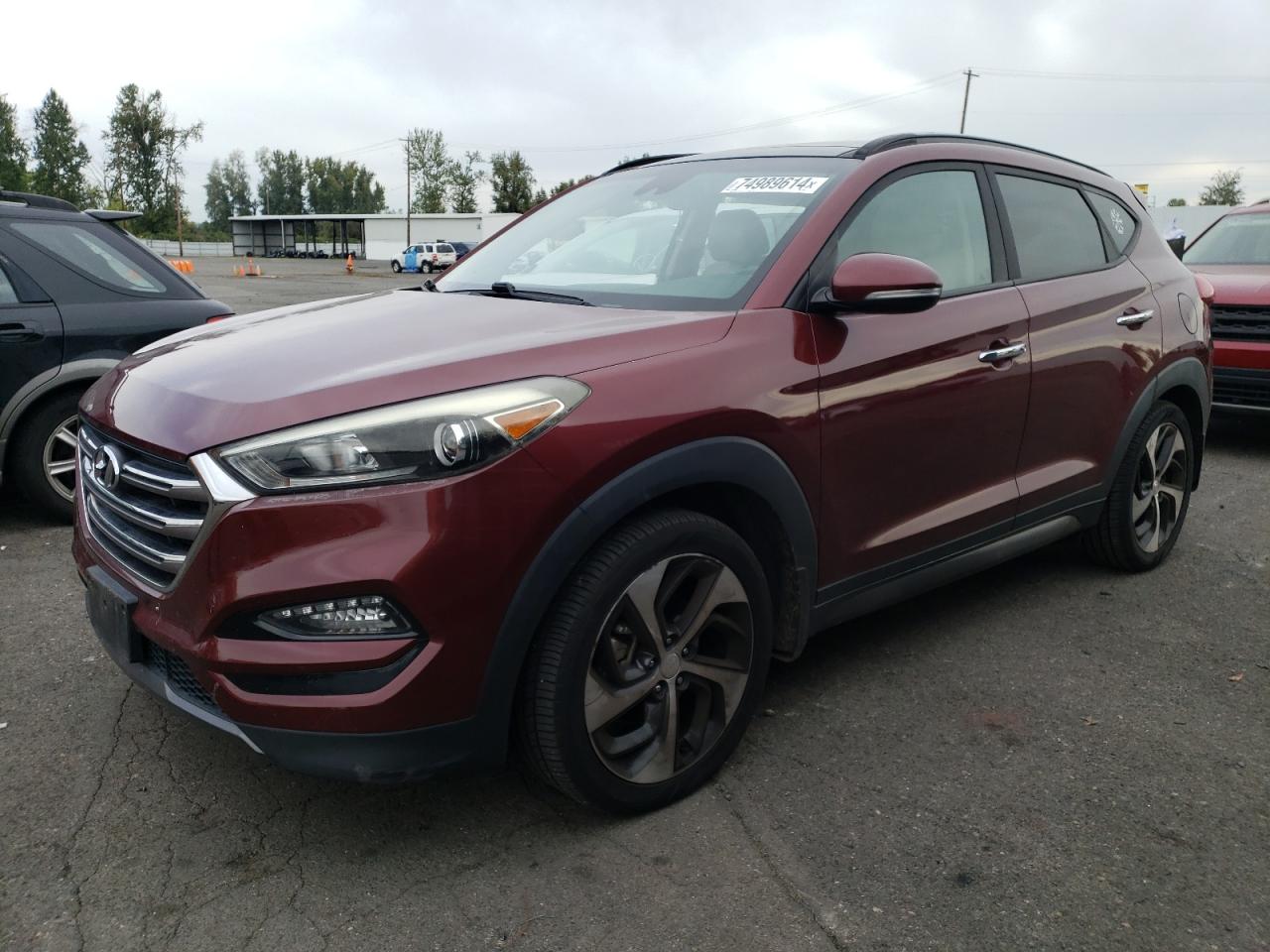 2016 Hyundai Tucson VIN KM8J3CA29GU158719