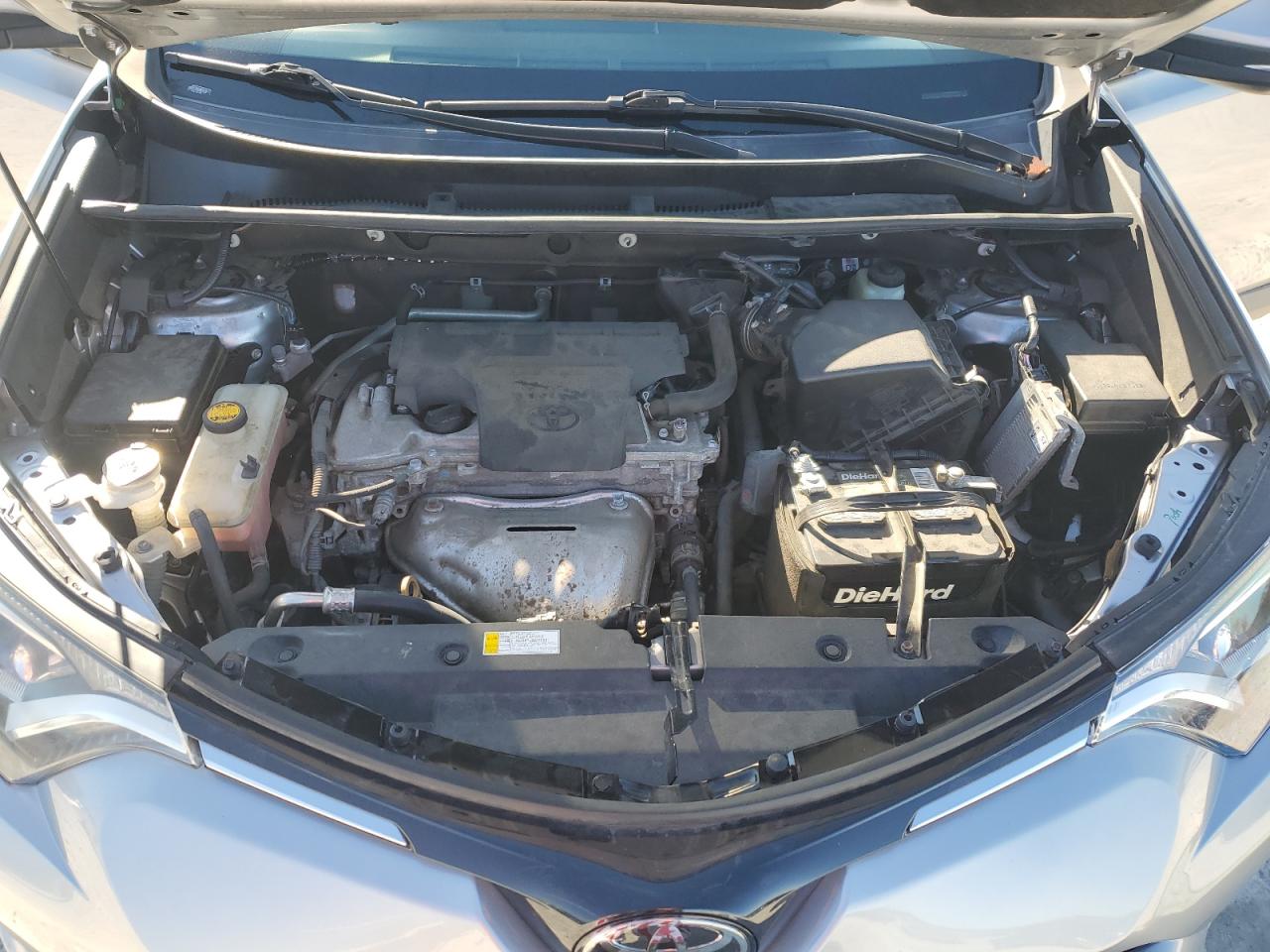 2017 Toyota RAV 4 VIN 2T3RFREV7HW562905 Copart auction photo, side damage thumbnail 12