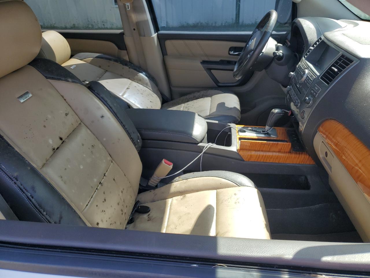 2015 Nissan Armada VIN 5N1BA0NF4FN609764 Copart auction photo, water/flood damage thumbnail 8