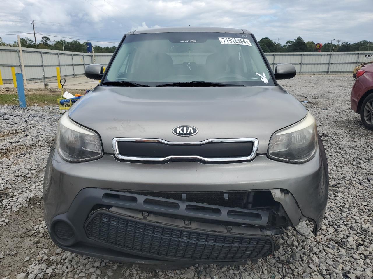 2016 KIA Soul VIN KNDJN2A21G7365502 Copart auction photo, front end damage thumbnail 5