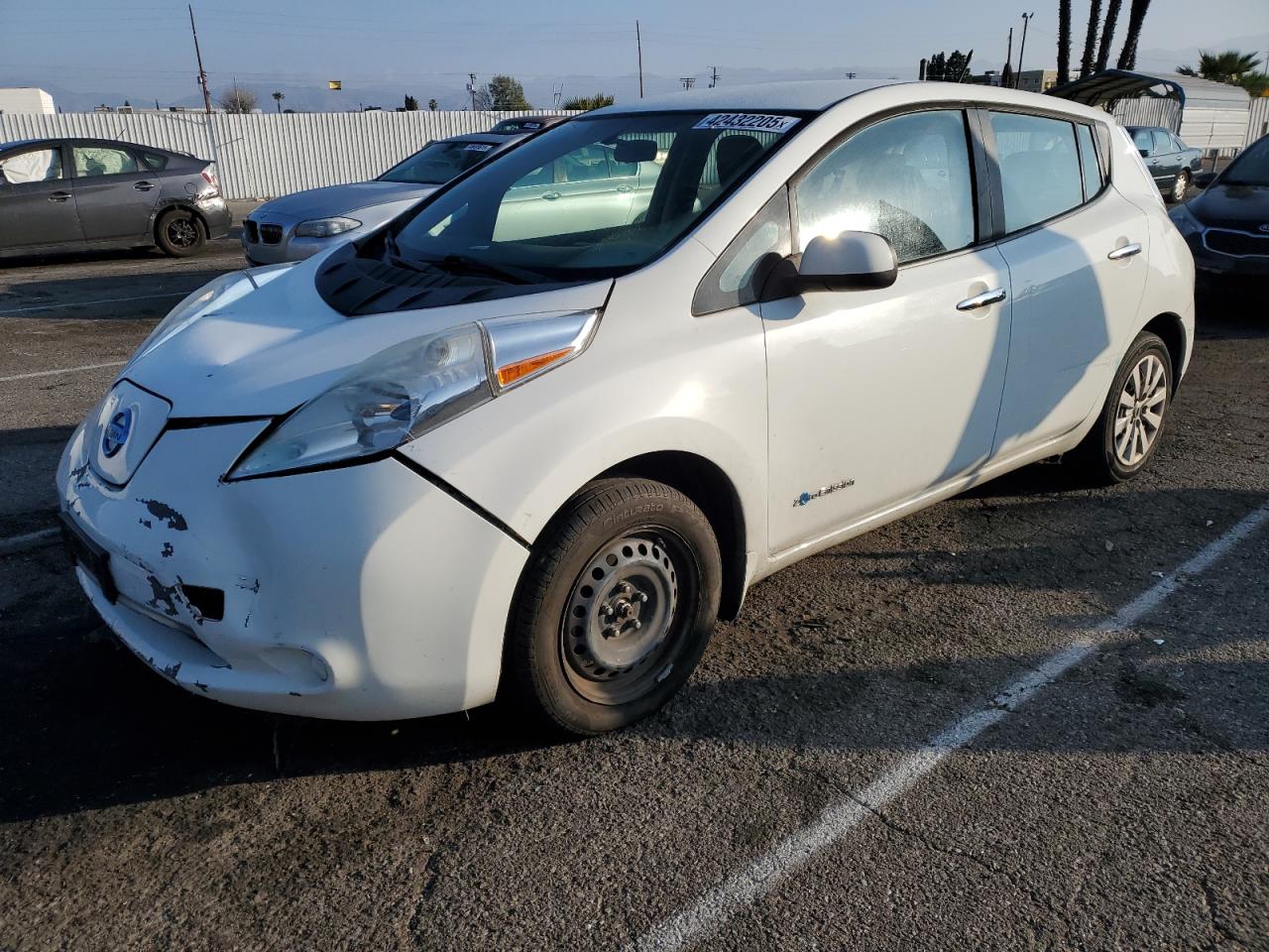 2013 Nissan Leaf VIN 1N4AZ0CP8DC411448