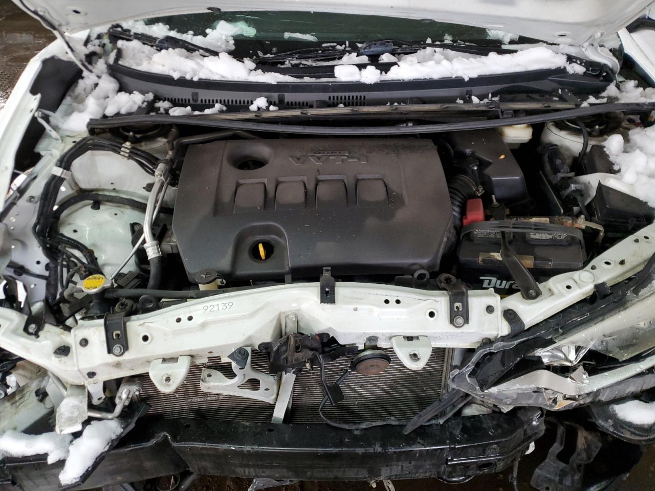 2016 Toyota Corolla VIN 2T1BURHE1GC511492 Copart auction photo, front end damage thumbnail 12