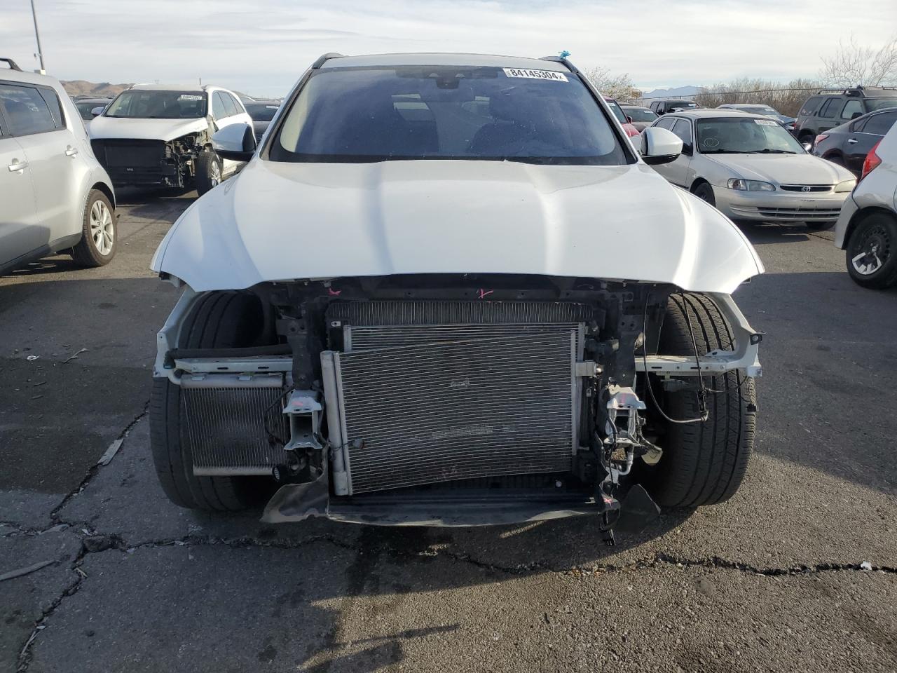 2017 Jaguar F-Pace VIN SADCJ2BN7HA099232 Copart auction photo, front end damage thumbnail 5