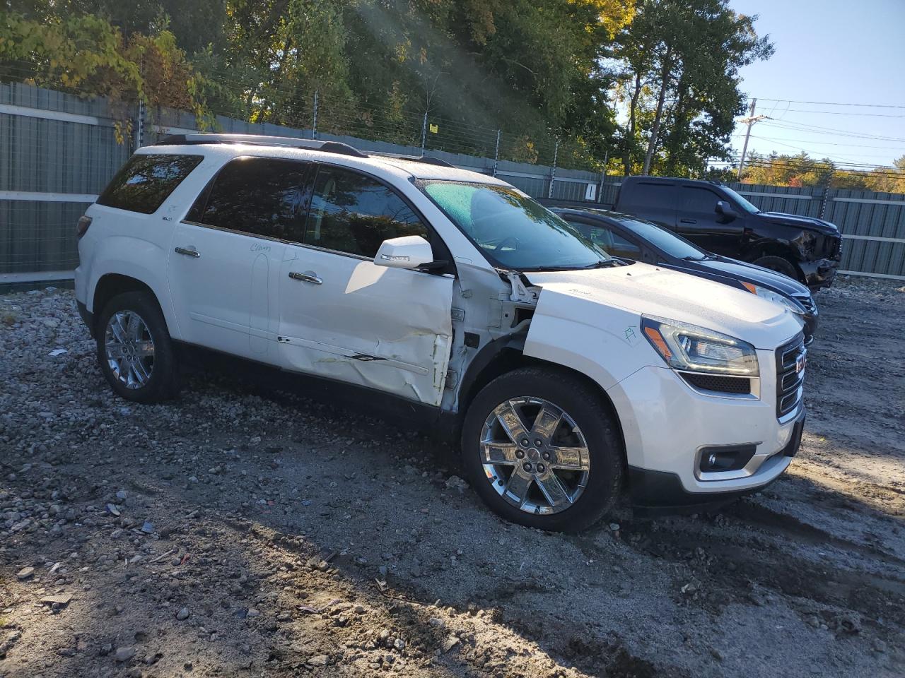 2017 GMC Acadia VIN 1GKKVSKD9HJ139737 Copart auction photo, side / front end damage thumbnail 4