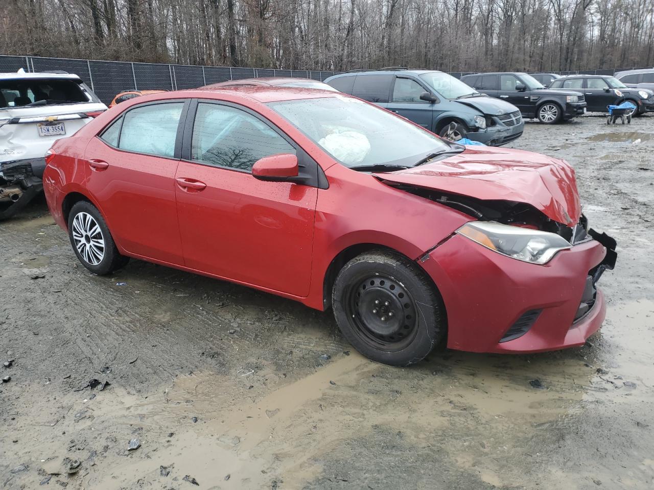 2016 Toyota Corolla VIN 2T1BURHE6GC703880 Copart auction photo, front end damage thumbnail 4