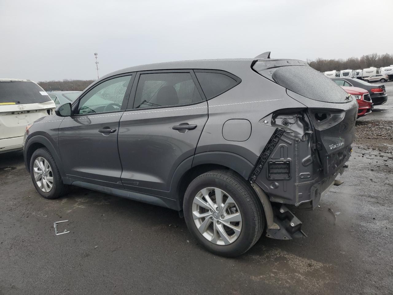 2020 Hyundai Tucson VIN KM8J2CA44LU242672 Copart auction photo, rear end damage thumbnail 2
