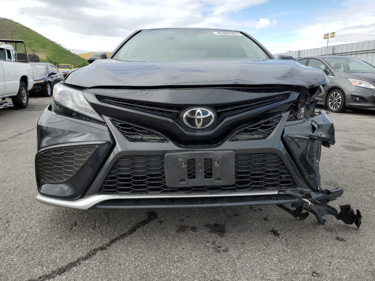 2021 Toyota Camry VIN 4T1K61AK5MU523604 Copart auction photo, front end / side damage thumbnail 5