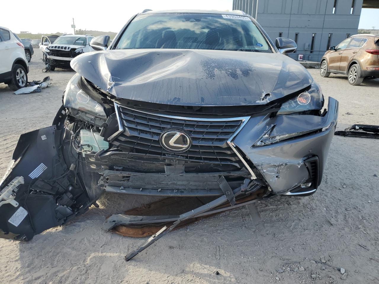 2018 Lexus NX VIN JTJYARBZ1J2102149 Copart auction photo, front end / minor dent/scratches damage thumbnail 5