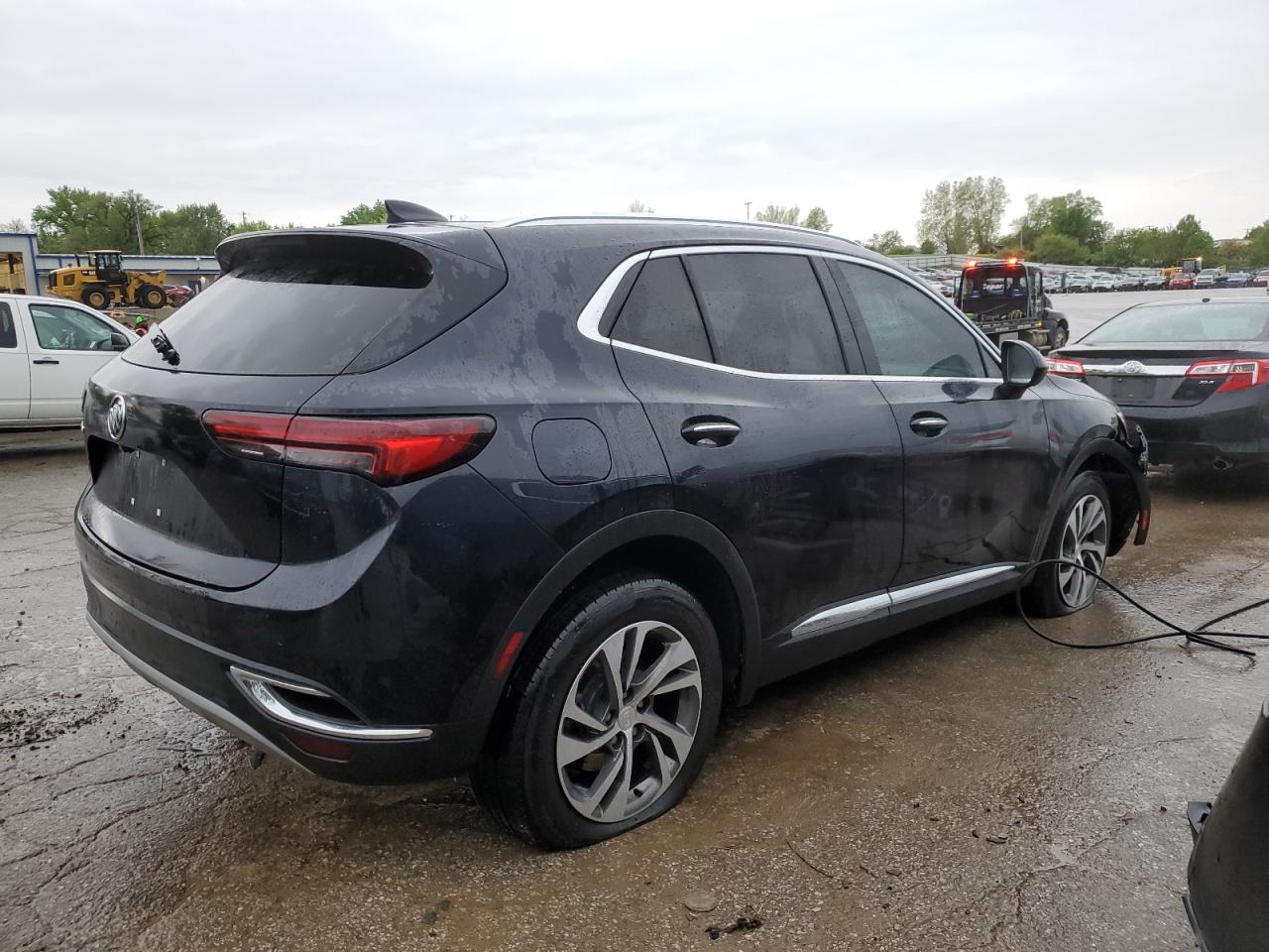 2021 Buick Envision VIN LRBFZNR41MD088556 Copart auction photo, front end damage thumbnail 3
