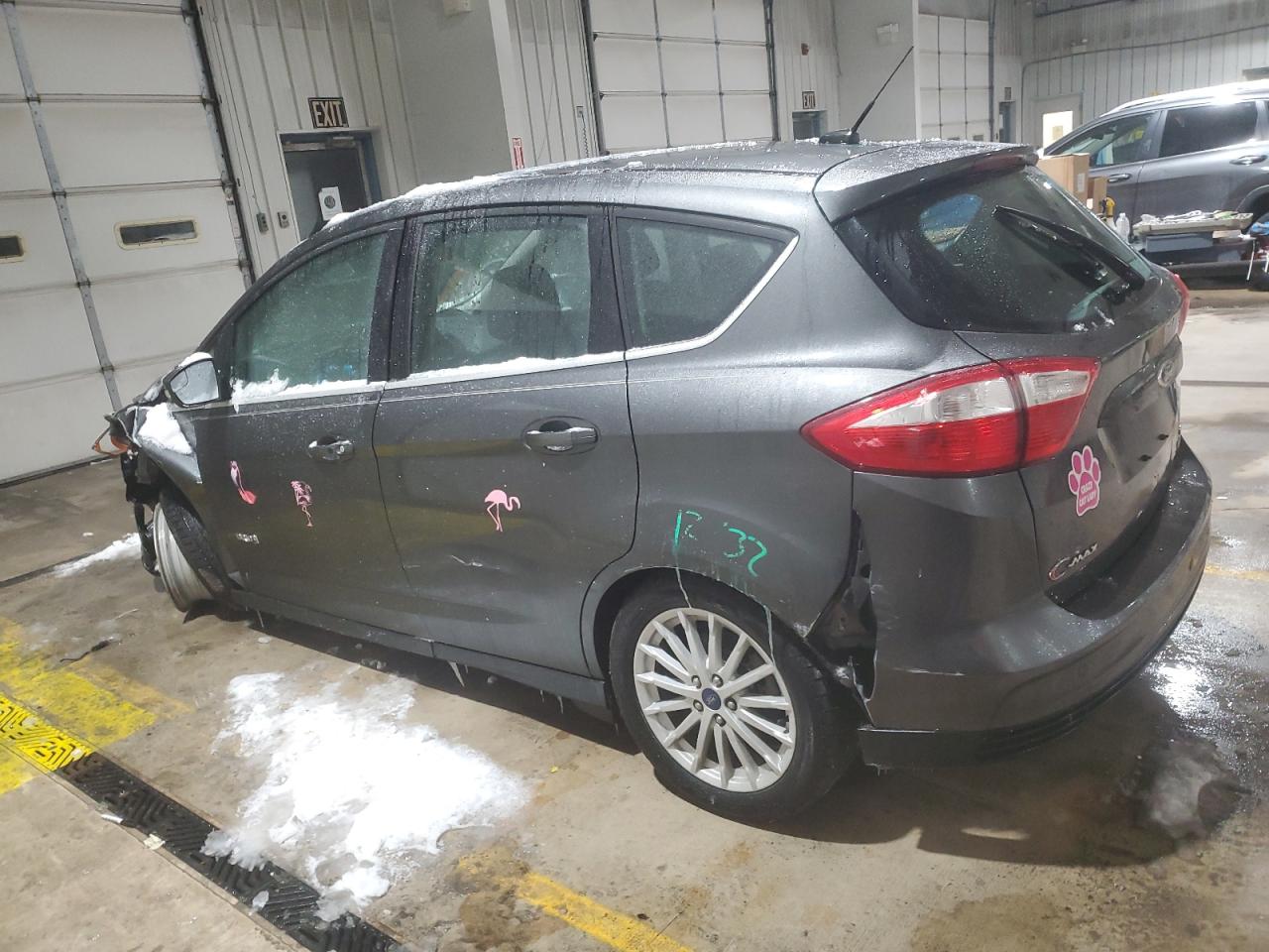 2016 Ford C-MAX VIN 1FADP5BUXGL116430 Copart auction photo, front end damage thumbnail 2