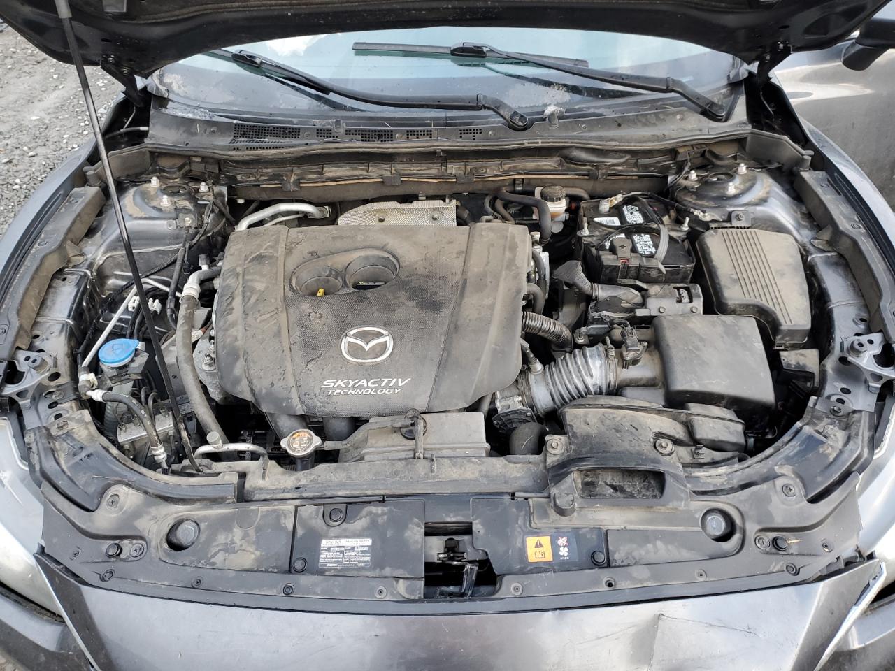 2015 Mazda 6 VIN JM1GJ1U51F1217972 Copart auction photo, front end damage thumbnail 11