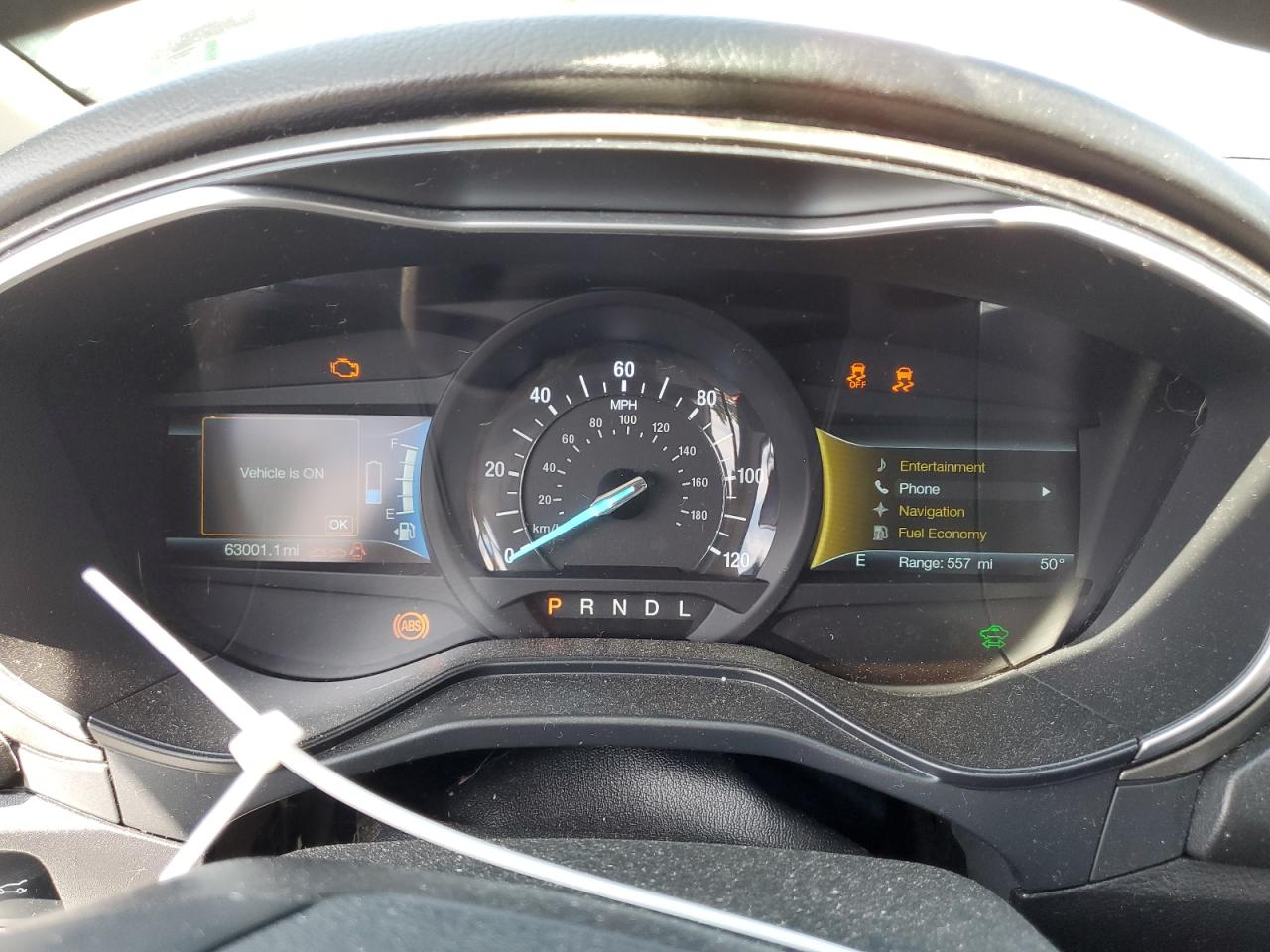 2019 Ford Fusion VIN 3FA6P0LU5KR110474 Copart auction photo, front end damage thumbnail 9