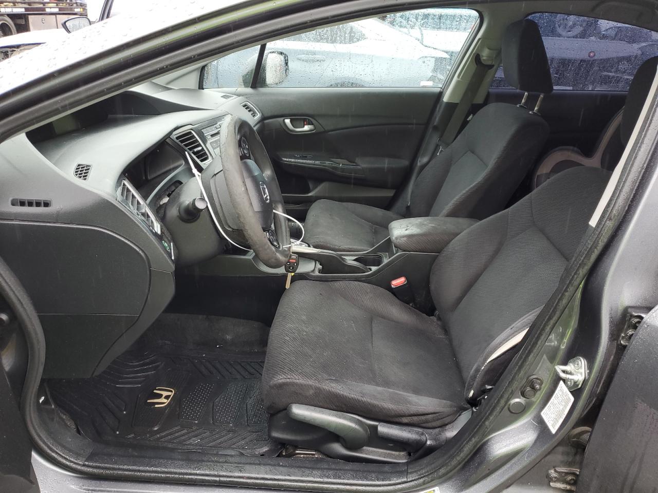 2013 Honda Civic VIN 19XFB2F50DE294211 Copart auction photo, water/flood damage thumbnail 7