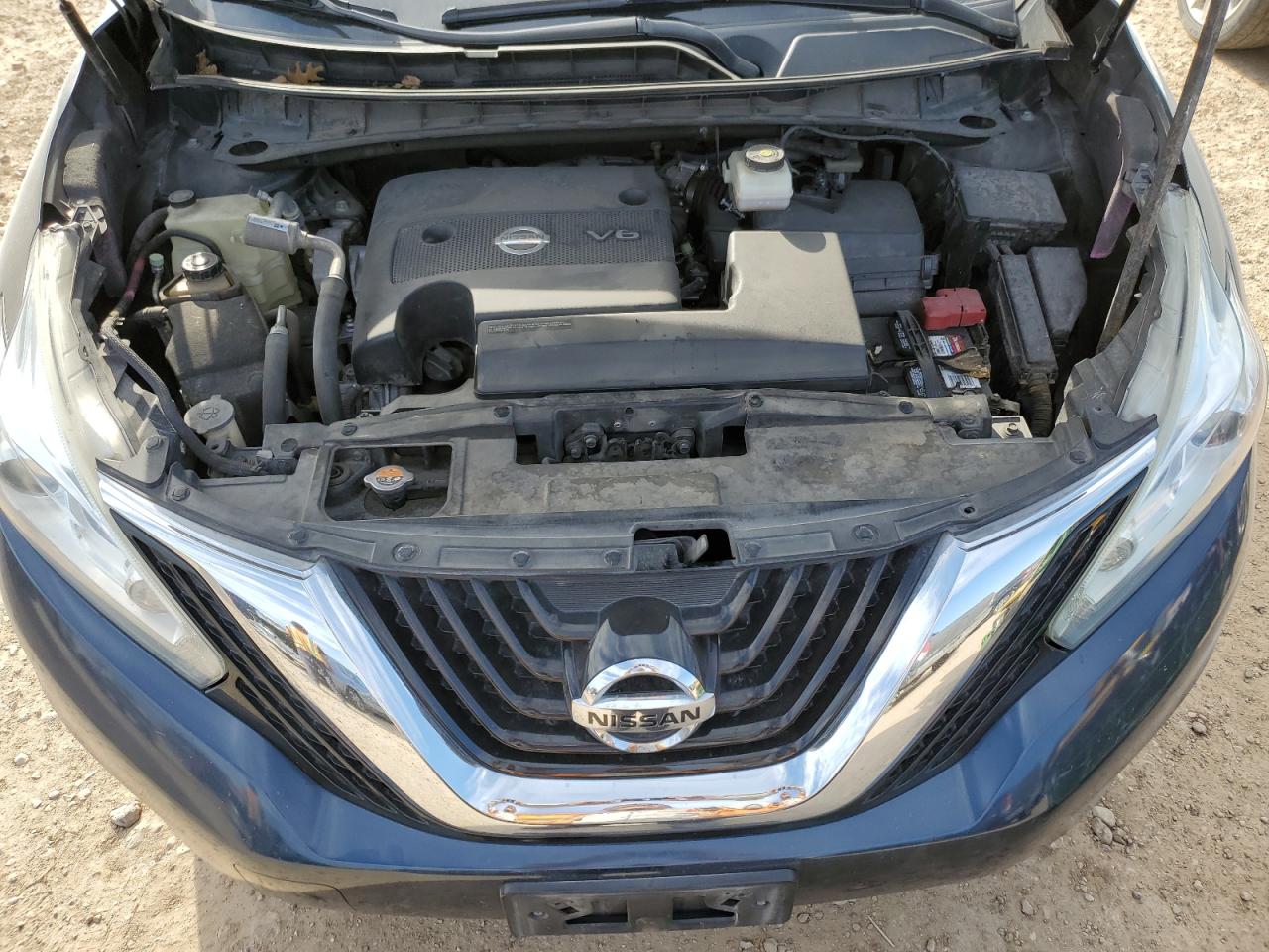 2016 Nissan Murano VIN 5N1AZ2MG1GN106639 Copart auction photo, rear end damage thumbnail 12