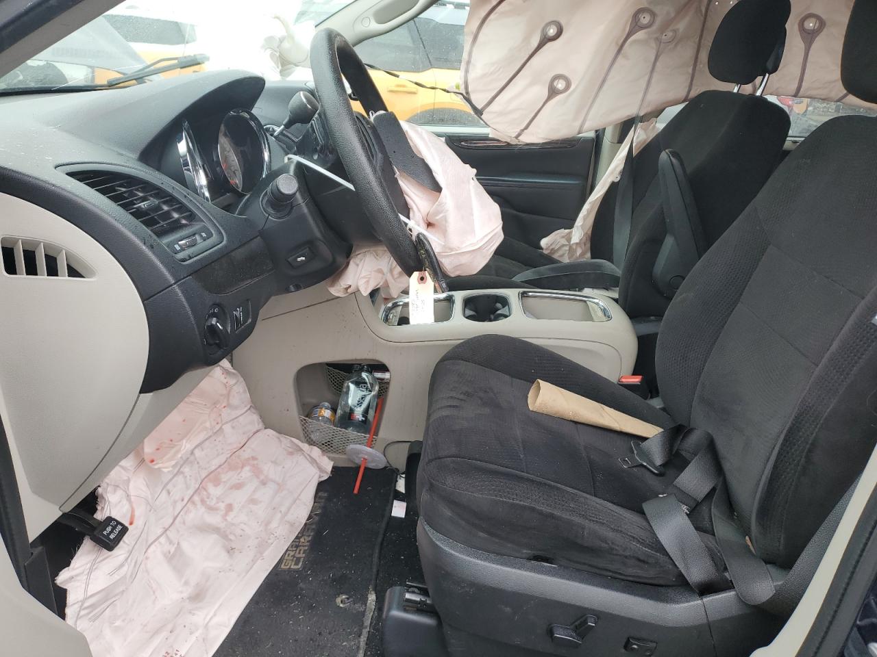 2013 Dodge Caravan VIN 2C4RDGCG5DR795393 Copart auction photo, front end damage thumbnail 7