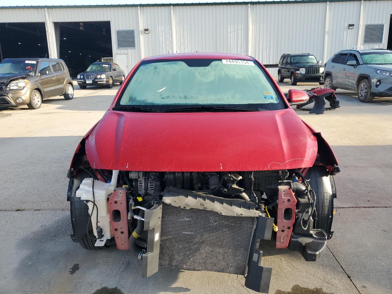2022 KIA Rio VIN 3KPA24AD7NE439511 Copart auction photo, front end damage thumbnail 5
