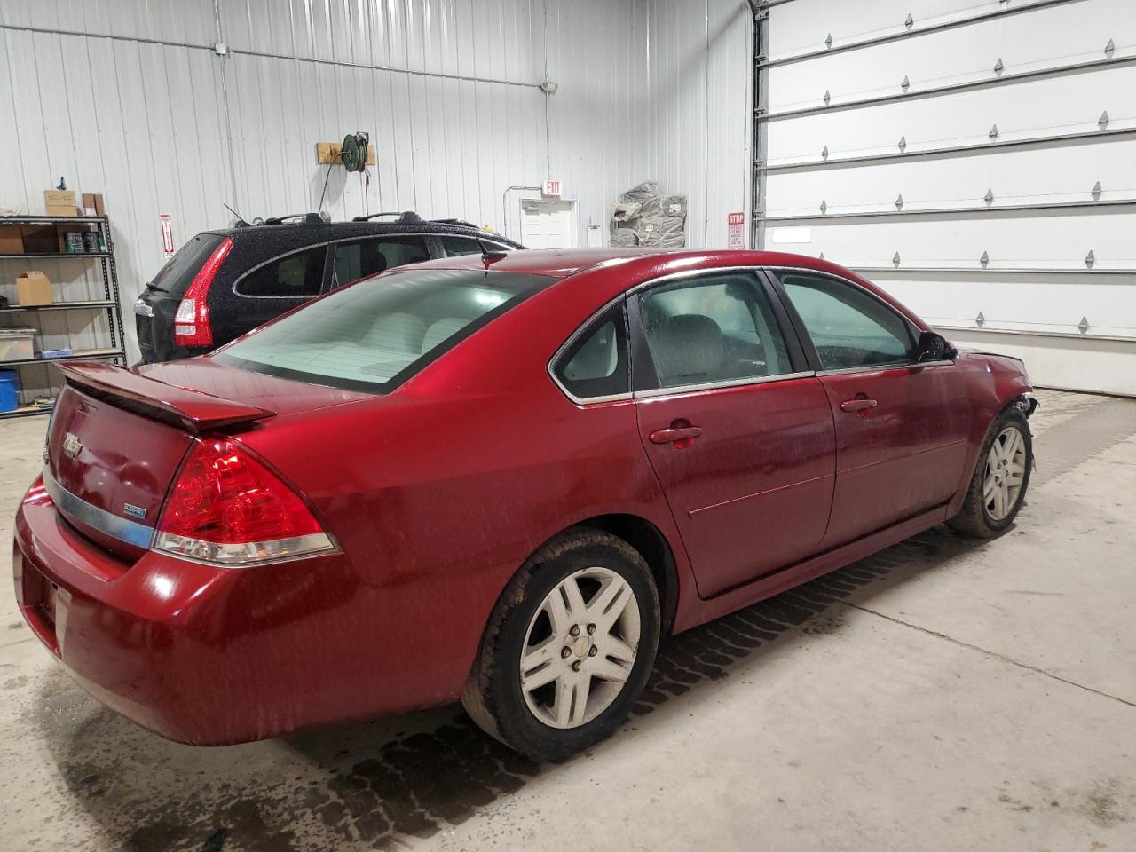2011 Chevrolet Impala VIN 2G1WB5EK9B1151415 Copart auction photo, front end / side damage thumbnail 3