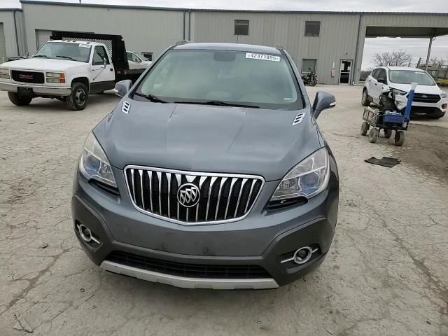 2014 Buick Encore VIN KL4CJBSB1EB775742 Copart auction photo, vandalism damage thumbnail 11