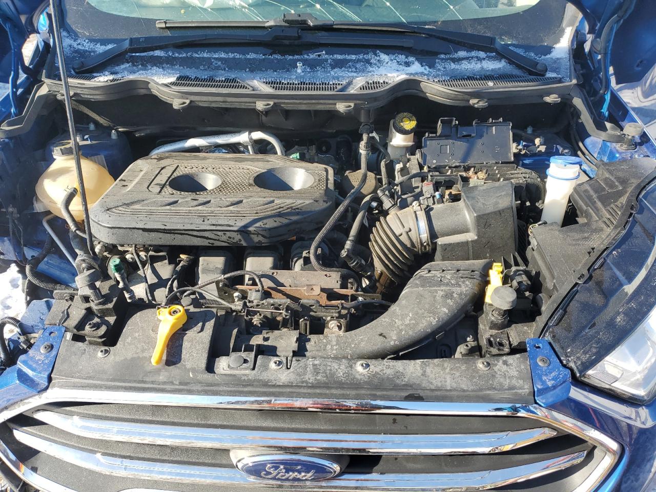 2019 Ford EcoSport VIN MAJ6S3KL5KC251004 Copart auction photo, rollover damage thumbnail 13