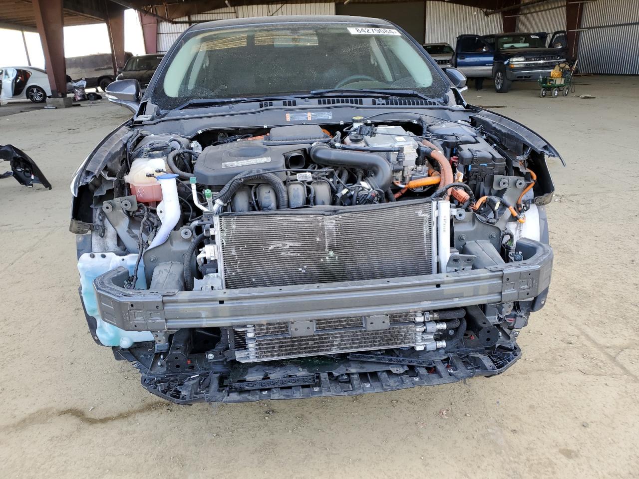 2017 Ford Fusion VIN 3FA6P0PU4HR351106 Copart auction photo, front end damage thumbnail 5