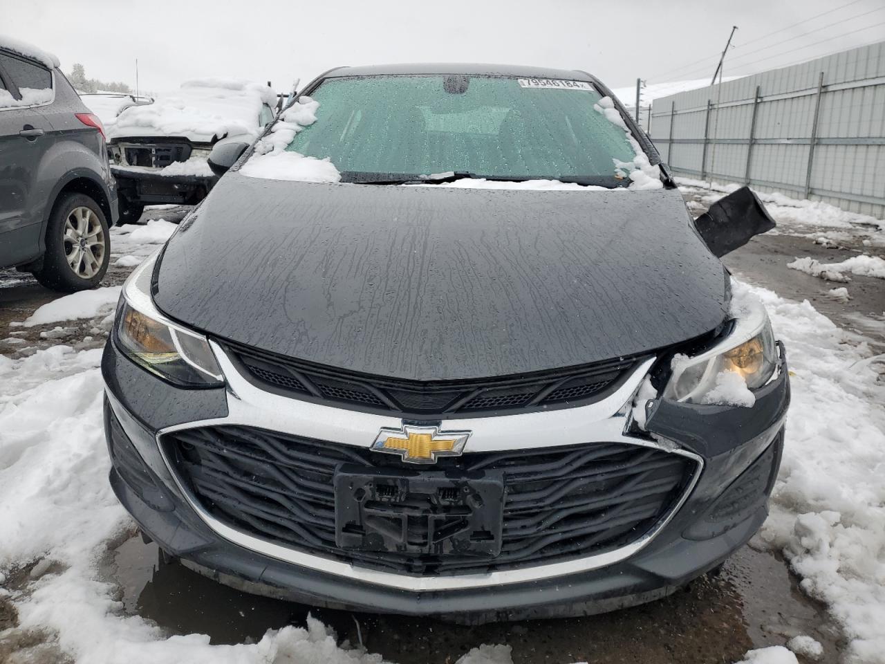 2019 Chevrolet Cruze VIN 3G1BE6SM7KS581160 Copart auction photo, side / front end damage thumbnail 5