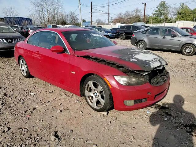 2009 BMW 3er VIN WBAWL135X9PX23791 Copart auction photo, burn - engine / front end damage thumbnail 11