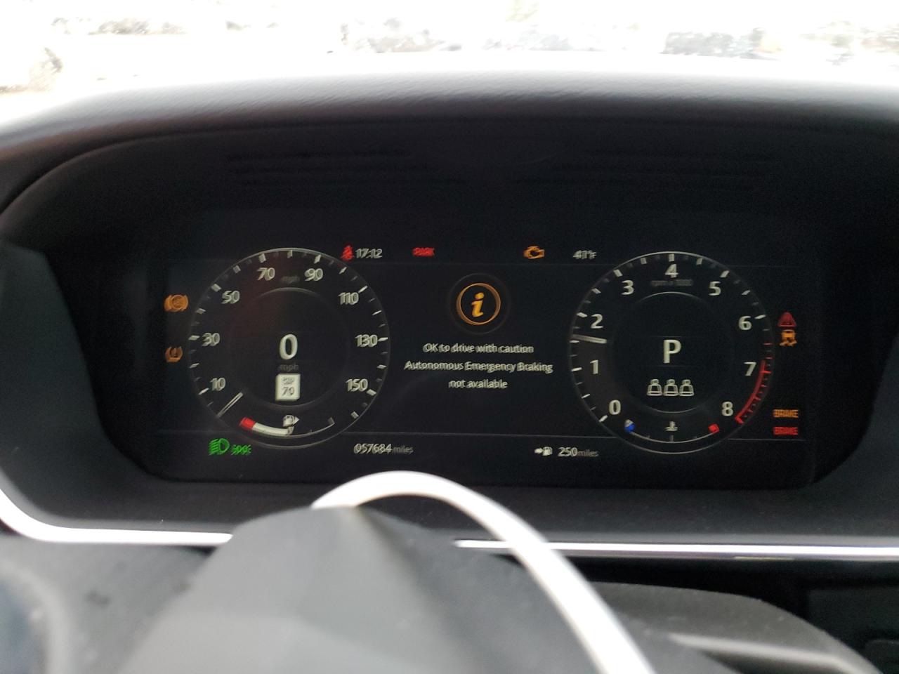 2019 Land Rover Range Rover VIN SALWG2RV4KA414937 Copart auction photo, front end damage thumbnail 9