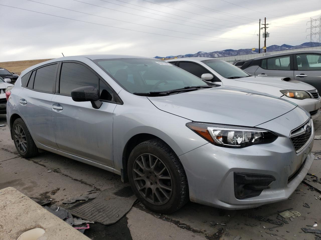 2019 Subaru Impreza VIN 4S3GTAA66K3715204 Copart auction photo, hail / front end damage thumbnail 4