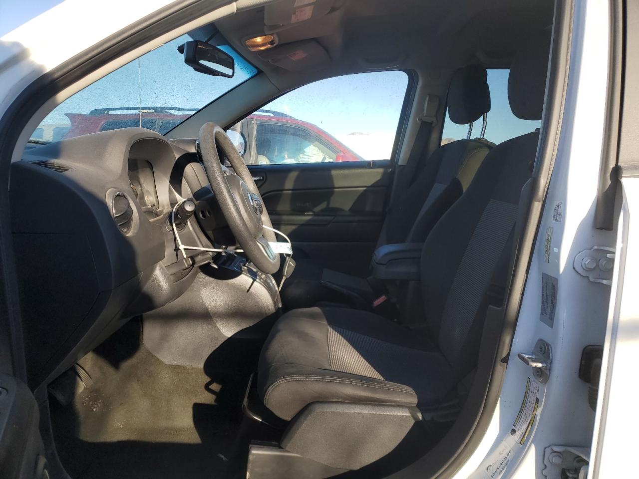 2017 Jeep Compass VIN 1C4NJCBB2HD208727 Copart auction photo, side damage thumbnail 7