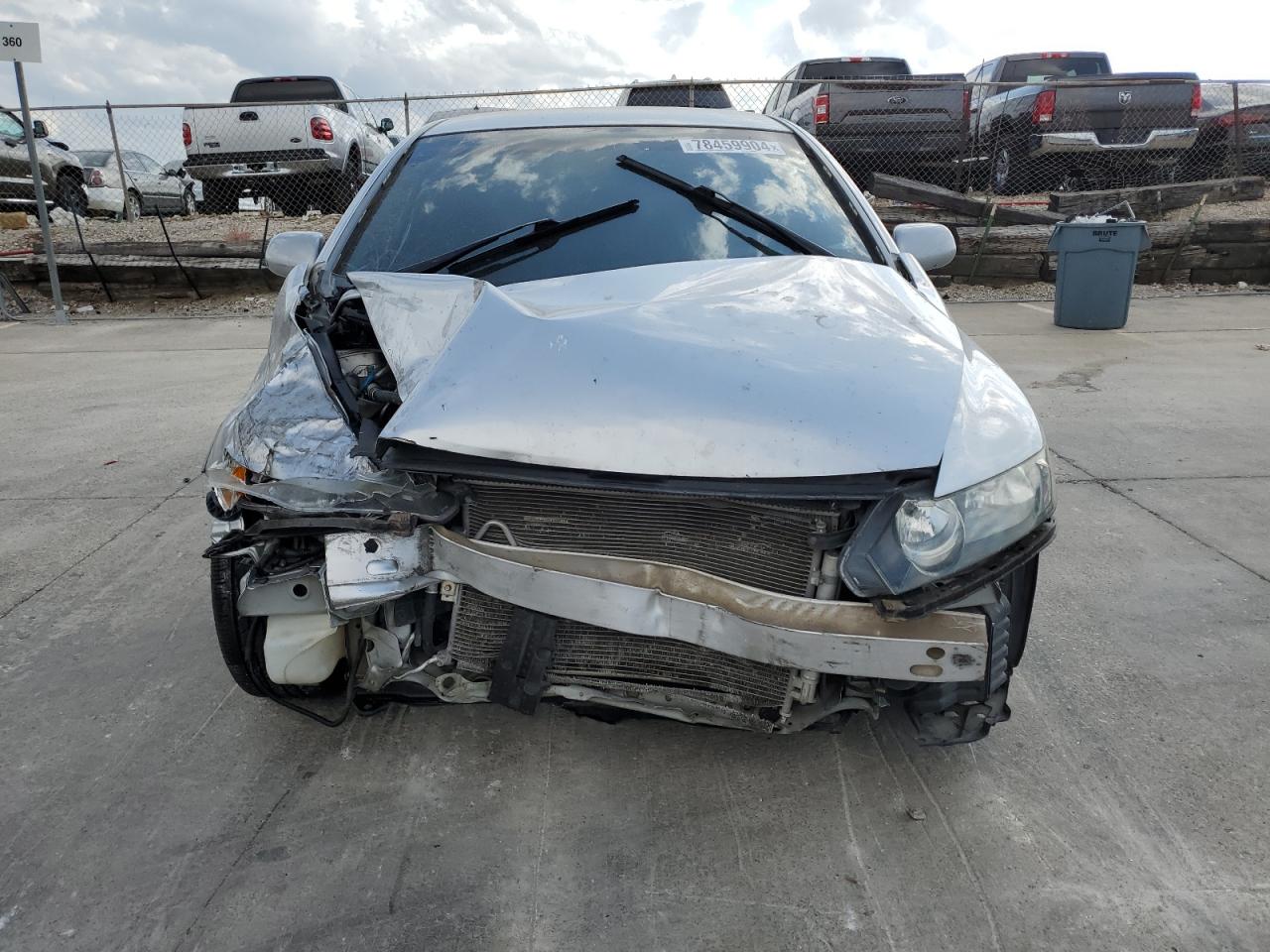 2009 Honda Civic VIN 19XFA16579E028723 Copart auction photo, front end / side damage thumbnail 5