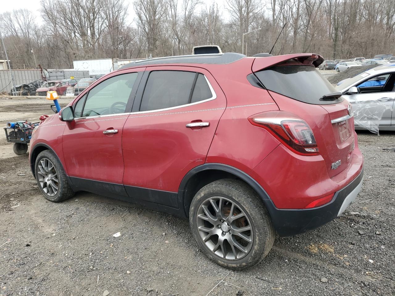 2017 Buick Encore VIN KL4CJ2SB1HB030235 Copart auction photo, front end damage thumbnail 2