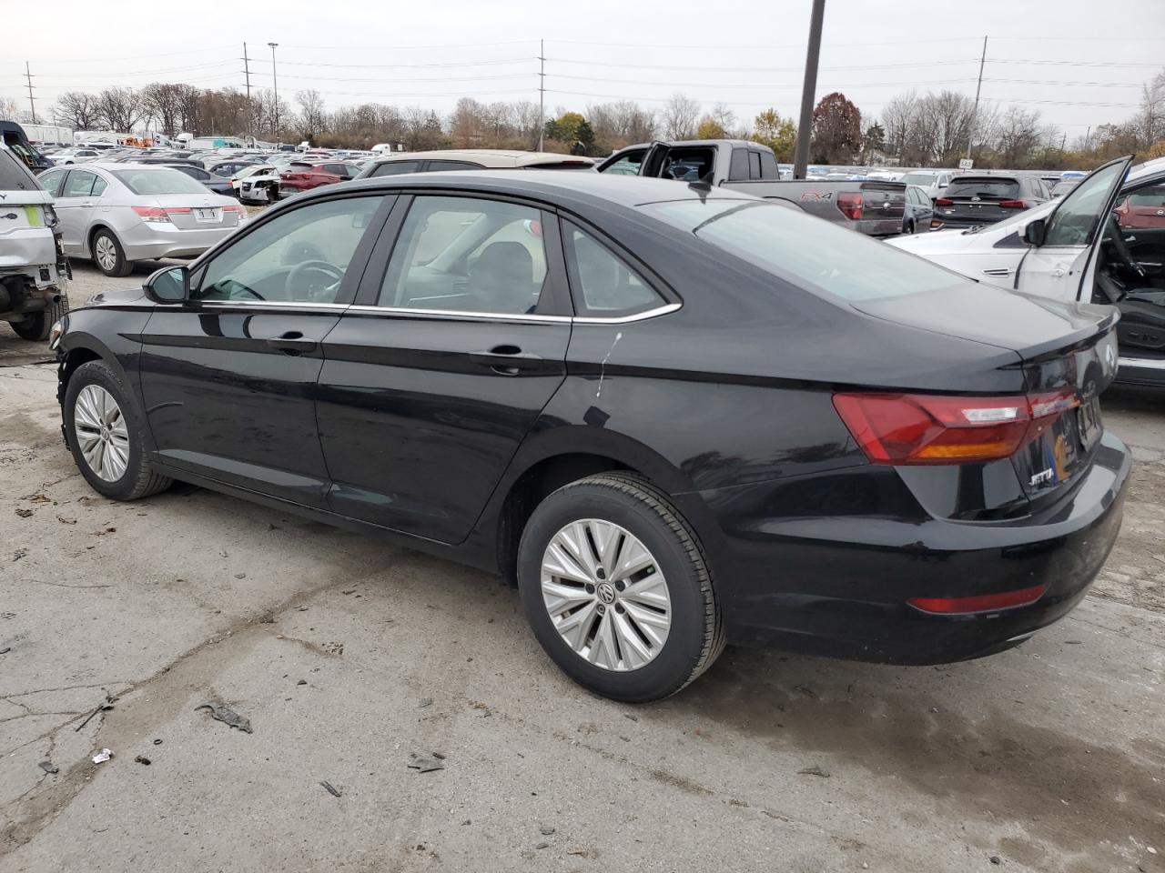 2019 Volkswagen Jetta VIN 3VWCB7BU6KM230865 Copart auction photo, front end / side damage thumbnail 2