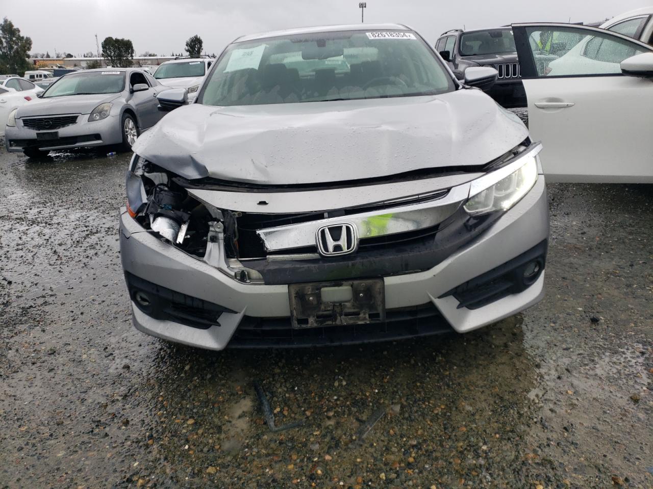 2018 Honda Civic VIN JHMFC1F71JX004366 Copart auction photo, front end damage thumbnail 5