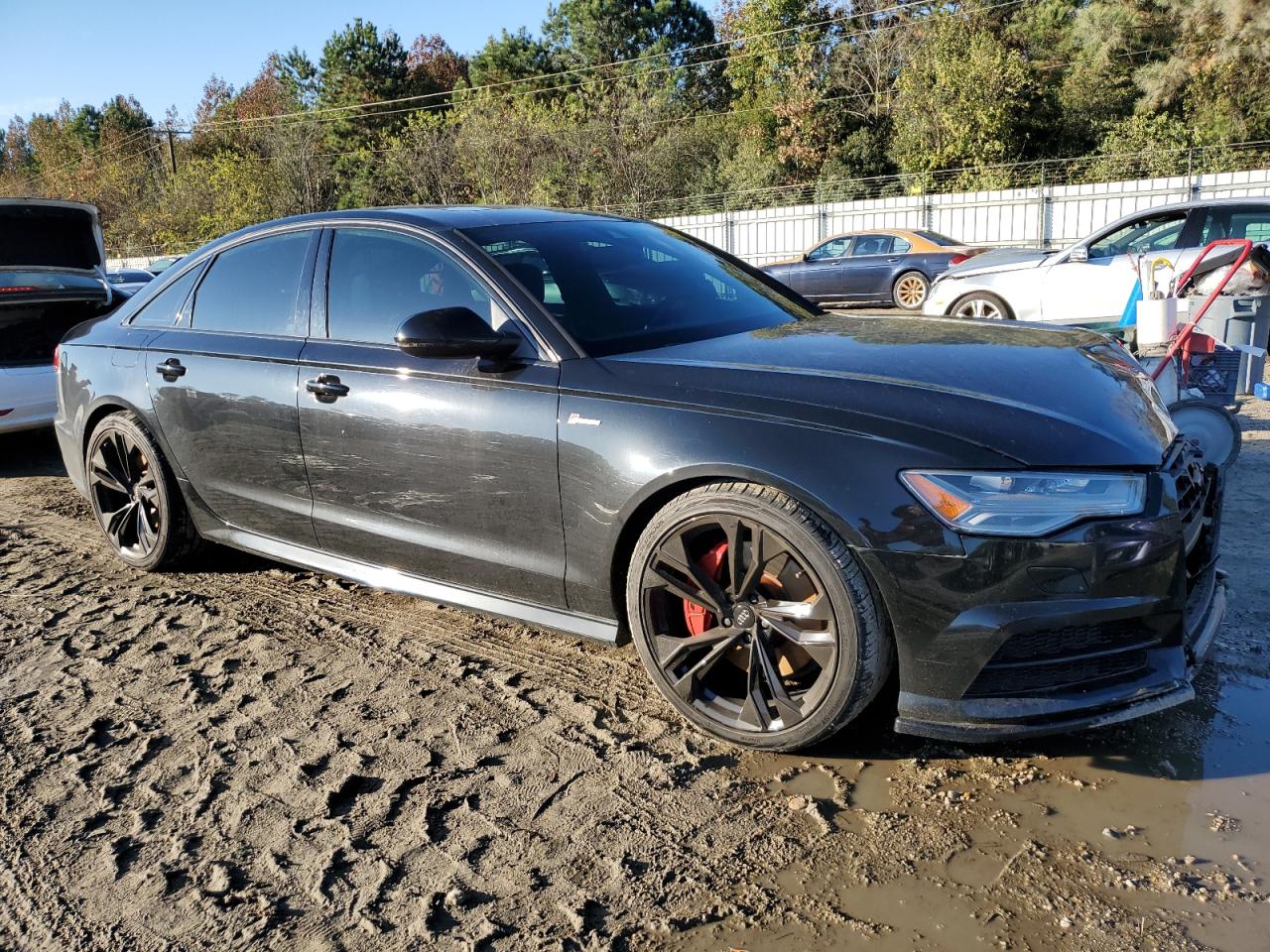 2017 Audi A6 VIN WAUH2AFC3HN007928 Copart auction photo, front end / minor dent/scratches damage thumbnail 4