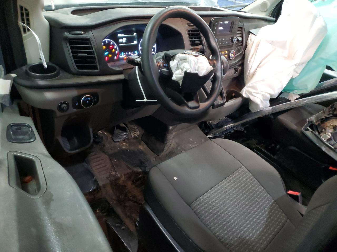 2020 Ford Transit VIN 1FTBR3X85LKA55631 Copart auction photo, all over damage thumbnail 8