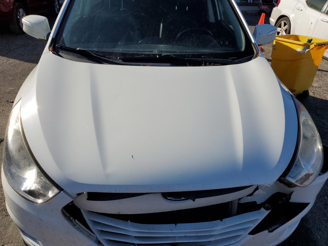 2012 Hyundai Tucson VIN KM8JUCAC2CU544348 Copart auction photo, front end damage thumbnail 11
