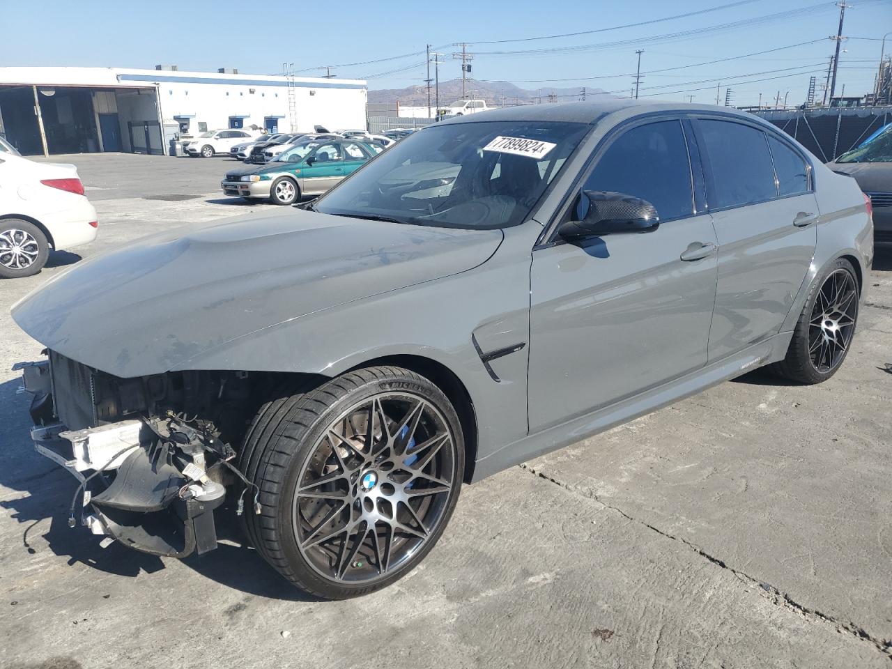 2018 BMW M3 VIN WBS8M9C5XJ5K99917