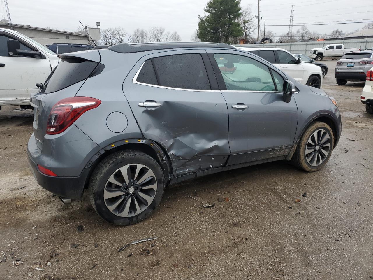 2019 Buick Encore VIN KL4CJCSM0KB861708 Copart auction photo, all over damage thumbnail 3