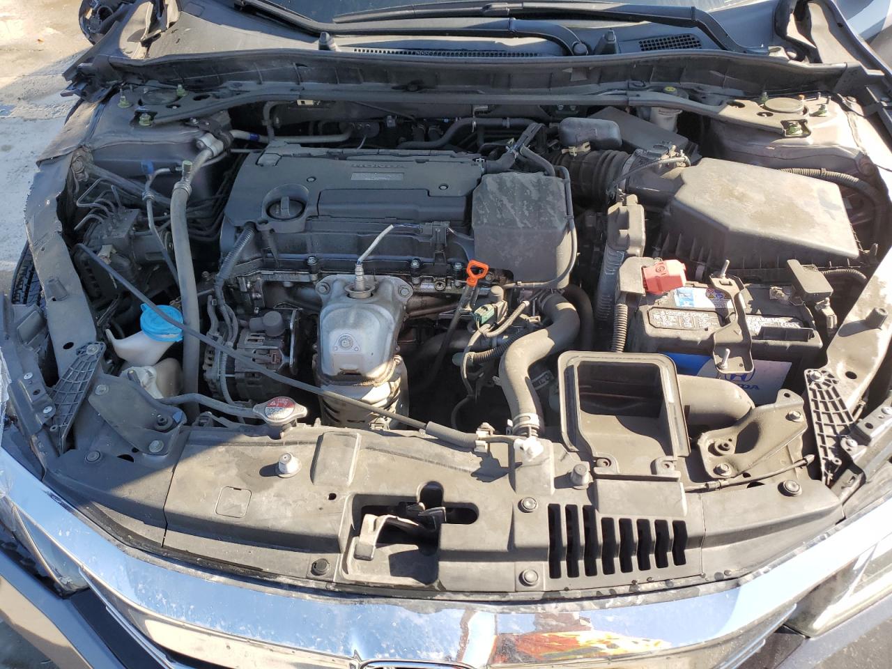 2017 Honda Accord VIN 1HGCR2F78HA224997 Copart auction photo, front end / side damage thumbnail 11