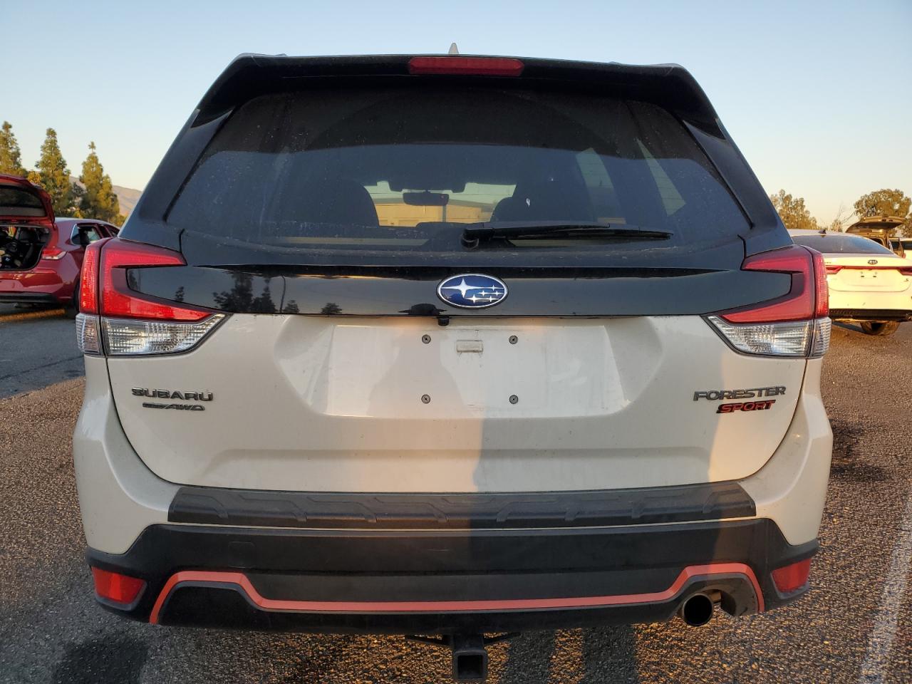 2019 Subaru Forester VIN JF2SKAJC5KH490040 Copart auction photo, side / front end damage thumbnail 6