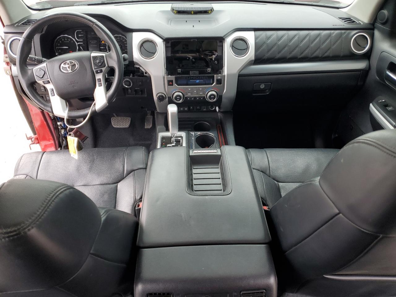 2021 Toyota Tundra VIN 5TFAY5F13MX985613 Copart auction photo, side damage thumbnail 8