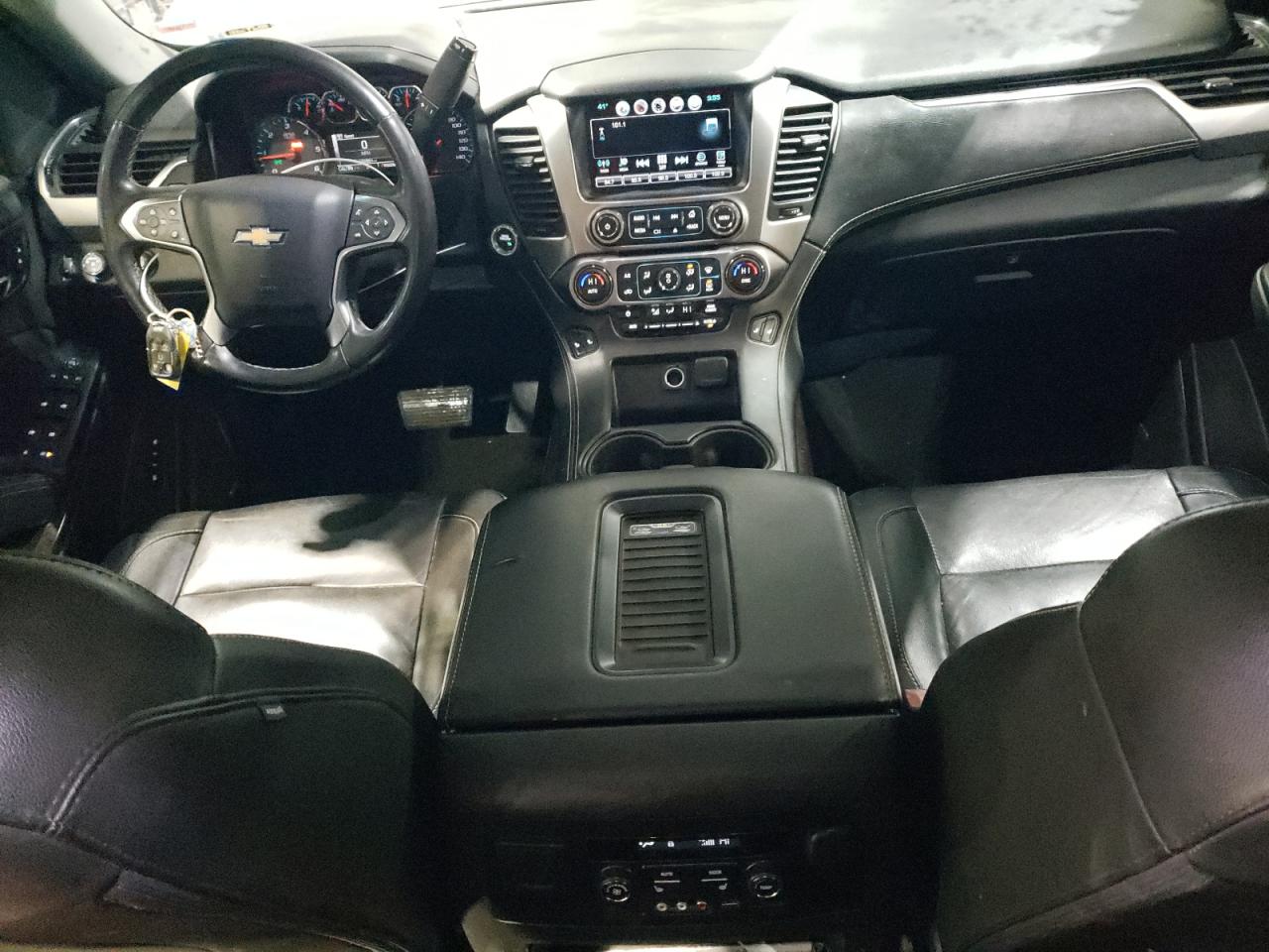 2016 Chevrolet Suburban VIN 1GNSKHKC8GR225420 Copart auction photo, front end / side damage thumbnail 8